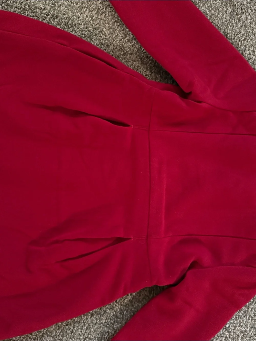 Gymboree Girls' Red Bow-Front Wool Blend Coat